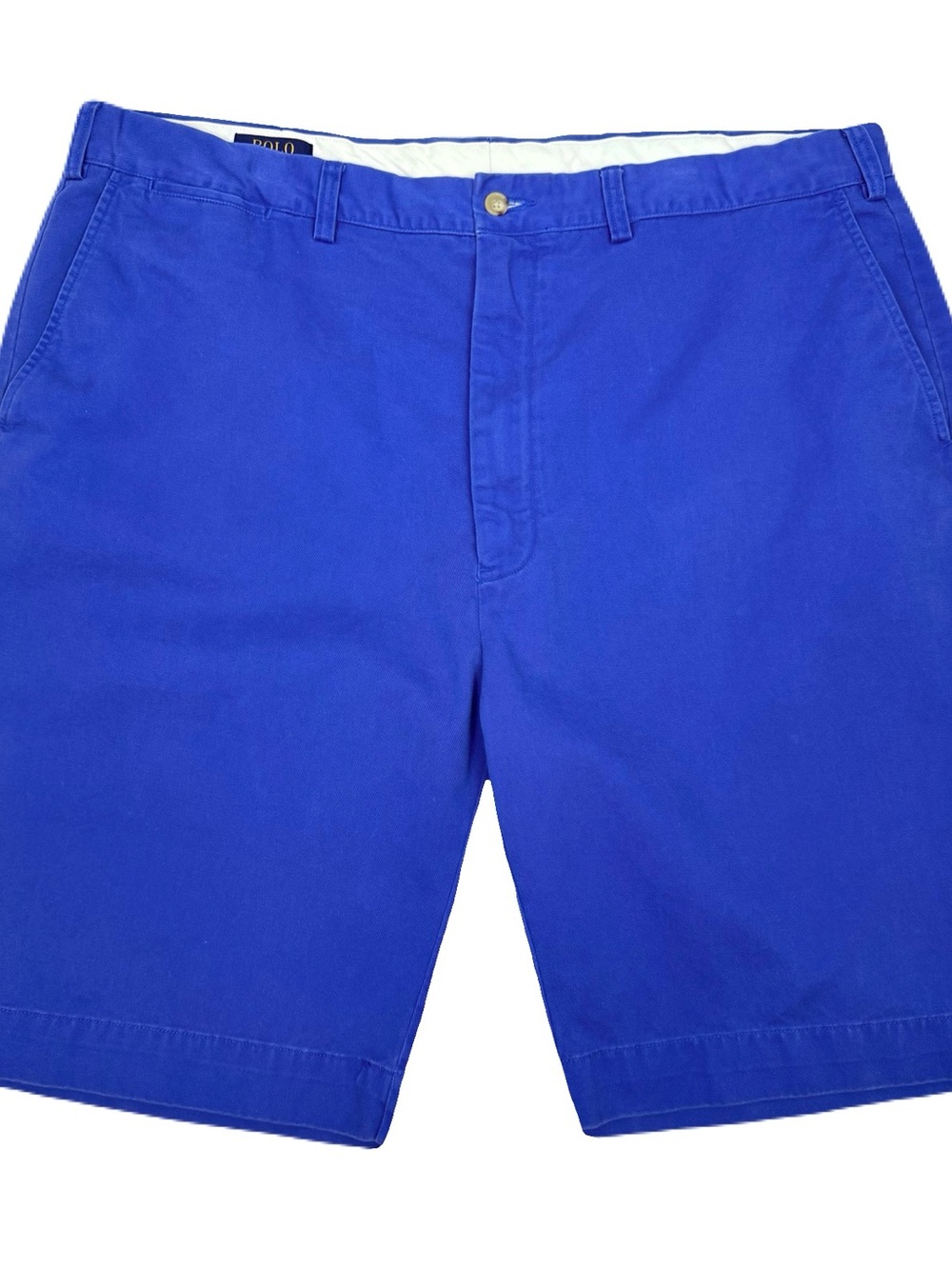 Rare Vintage Polo Ralph Lauren Classic Blue Chino Shorts